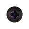 Auveco Phillips Pan Head Tapping Screw 4 x 1/4in Black Oxide, 100PK 12902 - alternate 2