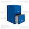 Space Solutions 14.25 in W 2 Drawer Vertical File Cabinet, Classic Blue 24404 - alternate 4