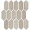 Daltile Miramo 2'' x 5'' Ceramic Picket Wall Mosaic, 12PK MR46PCK25MBMSGL - alternate 4