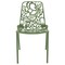 Leisuremod Modern Devon Aluminum Chair, Khaki Green, 4PK DC23G4 - alternate 6