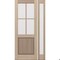 Doornmore G5004, 51.5" x 98" ( 36" Door + 12" Side) Left Hand, Mahogany SDL 4 Lite, 1/2 Lite Exterior Door G5004-SW-3696-G101-SL_1-1_LI - alternate 5