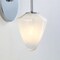 Vidalite Nimbus 1-Light Polished Nickle Wall Sconce Light with Snow White Glass Shades, Contemporary Style CE1013068 - alternate 4