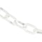 Mr. Chain 2" x 200' White Heavy Duty Plastic Safety Chain 51001-200 - alternate 1