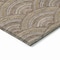 Homeroots 9' X 12' Brown Beige And Taupe Geometric Washable Indoor Outdoor Area Rug 615192 - alternate 4