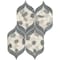 Daltile Pebble Oasis Natural Stone Petal Pebble Mosaic 15in x 11in in Tumbled Harbor, 11PK PB29PETLPBLMSTM - alternate 1
