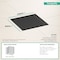 Hansgrohe Brilliance Point DraSet 4"x 4" Trim w/ Height Adjustable Frame and Rough Brushed Stainless Steel 56132801 - alternate 3