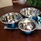 Oster Rosamond 3 Piece Stainless Steel Round Mixing Bowls in Turquoise 109499.03 - alternate 2