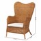 Bali & Pari Terra Bohemian Light Honey Rattan Arm Chair 250-13690-ZORO - alternate 4