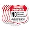Signmission Private Property Shield Sign No Soliciti, 12 inch X 12 inch, Aluminum Metal Sign, 5PK SHI-A-5Pack-12-451 - alternate 1