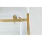 Kingston Brass 60" Acrylic Anti-Skid Alcove Right-Hand Drain Tub with Left Sliding Tub Door, White/Brushed Brass KVTAM6032R22D7 - alternate 3