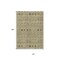Homeroots 10' X 14' Sage Ivory And Beige Geometric Washable Indoor Outdoor Area Rug 612219 - alternate 3
