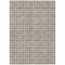 Homeroots 3' X 5' Brown Taupe And Ivory Geometric Washable Indoor Outdoor Area Rug 583270 - alternate 3