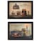 Homeroots Set Of Two Family Forever 3 Black Framed Print Wall Art, 2PK 407111 - alternate 1