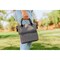 Picnic Time Family Of Brands Urban Lunch Bag Cooler, Gray with Black Accents 511-00-154-000-0 - alternate 5