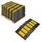 Traffic Kontrol Rubber Speed Hump, 3FT Long, Yellow Black, 76PC Bulk Pallet, 76PK TKSH-3-YB-76 - alternate 4