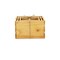 Homeroots Set of Three Light Brown Solid Wood Crate, 3PK 487682 - alternate 6