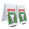 Signmission Christmas Trees, A-Frame & 2 Decals Installed, Heavy-Duty Plastic Frame SBHD-D-2436-Christmas Trees - alternate 4