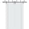 Sartodoors Sliding Closet Barn Bypass Doors 72 x 80 inches, BASIC 0111 Arctic White, Modern 6.6ft Rails Hardw BASIC0111BBB-MAW-72 - alternate 1