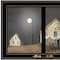 Homeroots Still of the Night 5 Black Framed Print Wall Art 406219 - alternate 4