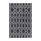 Homeroots 4' X 6' Gray Geometric Handmade Indoor Outdoor Area Rug 557183 - alternate 3