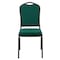 Flash Furniture Green Fabric Banquet Chair, PK4 4-FD-C01-GOLDVEIN-GN-GG - alternate 4