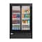 Koolmore 35 In. 10 Cu. Ft. Low Height - Aisle End Retail Display Merchandiser Refrigerator For SuperMarket KM-AEM2-10CSL - alternate 1