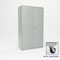 Pucel Heavy Duty Storage Cabinet with Casters, 48 in W x 24 in D x 90 in H, Gray HDSC-4884-24-4C - alternate 1