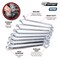 Performance Tool 8 pc. Pliers Wrench Set, Chrome Vanadium, Grip Handles, Grooved Jaws W1704 - alternate 3