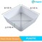 Amgood Plastic Floor Drain Strainer Basket.  8-1/2 in. x 8-1/2 in. x 2-7/16 in. AMG PFDS-882-Z - alternate 3
