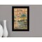 Homeroots Living On The Lake 2 Black Framed Print Wall Art 405327 - alternate 2