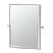 Gatco Tavern 32.5" Framed Rectangle Mirror Satin Nickel 4029FS - alternate 1