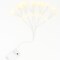 Elegani 80 LED Dandelion String Light  Bendable Silver Copper Flower Fairy Light for Vase, Decor & Events PH-5132 - alternate 1