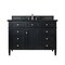 James Martin Vanities Brittany 48" Single Vanity, Black Onyx, w/ 3 CM Phantome Eclos Top 650-V48-BKO-3PHT - alternate 1
