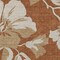 Homeroots 10' X 14' Terra Cotta And Beige Floral Washable Indoor Outdoor Area Rug 589589 - alternate 3