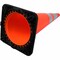 Tatco Traffic Cone, 14.5 x 1 x 36, Orange/Silver 25960 - alternate 2