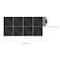Wrightmaster 400-Watt 4 ft. Monocrystalline Folding Solar Panel, 22% Efficiency, IP65, Built-In Protection ZR-SP400-N - alternate 4