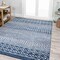Jonathan Y Arta Moroccan Vintage Geometric Navy/Cream 4 ft. x 6 ft. Area Rug MOH106A-4 - alternate 6