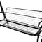 Sunjoy Luxury Bronze 4-Seater Steel Patio Swing and Bed with Elastic Metal Mesh Seat, Convertible Design,  A215012901 - alternate 6