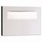 Bobrick Stainless Steel Toilet Seat Cover Dispenser, ClassicSeries, 15.75 x 2 x 11, Satin Finish B-221 - alternate 1