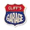 Signmission Cliff's Garage, 6 Inch X 6 Inch, Plastic Sign SHI-P-6-383-CLIFF - alternate 1