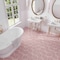 Apollo Tile Zenith 9 x 11 in. Matte Blush Pink Porcelain Hexagon Wall and Floor Tile 8.07 sq ft/case, 16PK HEX88TERROSA - alternate 5
