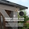 Sunjoy 10x12 ft. Wood Gazebo, Outdoor Patio Steel Hardtop Gazebo, Cedar Framed Wooden Gazebo, Matte Black A1020326Q1 - alternate 8