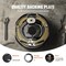 Vevor Electric Trailer Brake 12" x 2" and 8 on 6.5" Hub Drum Kit for 7000 lbs Axle BF12-Z02AB*2 - alternate 4