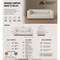 Manhattan Comfort Lukas 89 in Upholstered Sofa in Cream SF1634-CR - alternate 4