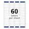 Avery Easy Peel Return Address Labels with Sure Feed Technology, Inkjet, 0.66 x 1.75, Matte Clear, 600PK 18695 - alternate 5