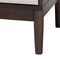 Baxton Studio Nikolai Mid-Century Beige Fabric and Wenge Brown Wood 2-Drawer Nightstand 255-14055-ZORO - alternate 5