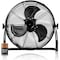 Healsmart Simple Deluxe 12 Inch Battery Operated Floor Fan, Rechargeable Powered High Velocity Fan with Metal HIFANXFLOOR12Y12000 - alternate 4