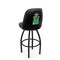Holland Bar Stool Co Logo Grizzly Marshall 36 in. Swivel Bar Stool with Black Wrinkle Finish L048 - alternate 1