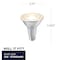 Bulbrite 75-Watt Equivalent Dimmable Flood PAR30LN Medium E26 LED Light Bulb, 2700K, 6PK 861780 - alternate 2