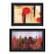 Homeroots Set Of Two NYC Harmony 2 Black Framed Print Wall Art, 2PK 406054 - alternate 1